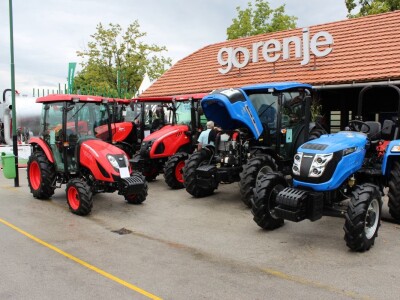 Poljoprivredna mehanizacija za sajmu u Gornjoj Radgoni