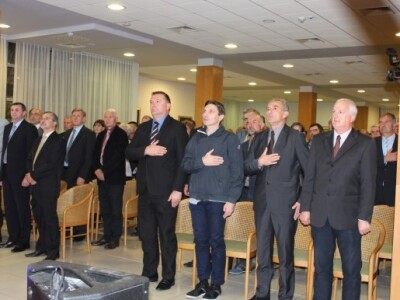 Himna Republike Hrvatske prilikom otvaranja sajma