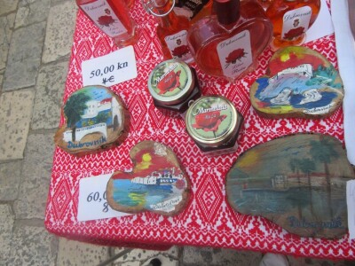 Dubrovnik oslikan na drvu