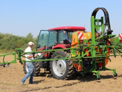 Prskalica na demonstraciji