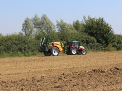 Prskalica na demonstraciji