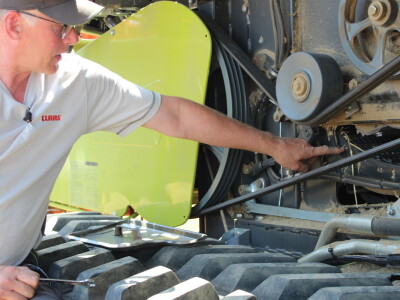 Claas Lexion 8900 demotour