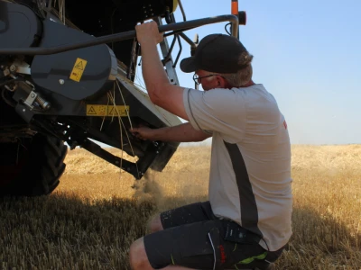 Claas Lexion 8900 demotour