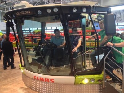 Agron i CLAAS na Agritechnici