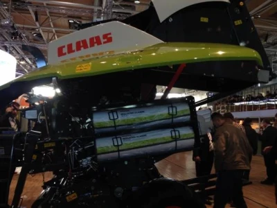 Agron i CLAAS na Agritechnici