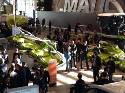 Agron i CLAAS na Agritechnici