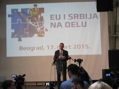 Šef delegacije EU u Srbiji Majkl Devenport