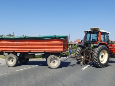 Protesti poljoprivrednika u Orašju