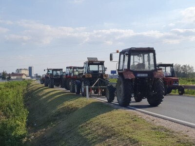 Protesti poljoprivrednika u Orašju