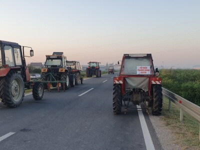 Protesti poljoprivrednika u Orašju