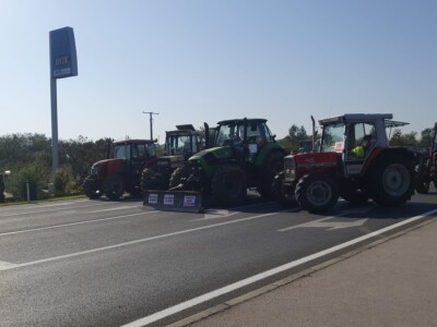 Protesti poljoprivrednika u Orašju