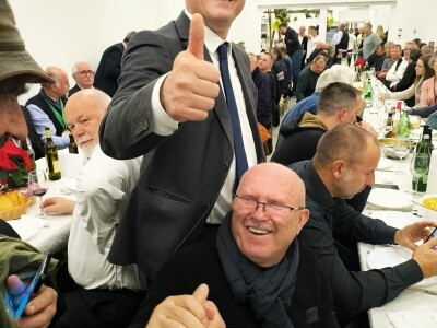 S Poljakovim šampionskim vinom nazdravljao i ministar Dabro