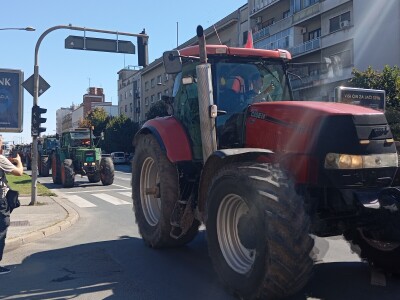 Protest ispred zgrade Banovine u Novom Sadu