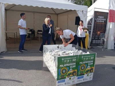 Izvlačenje ulaznica na Poljoprivrednom sajmu 2025.