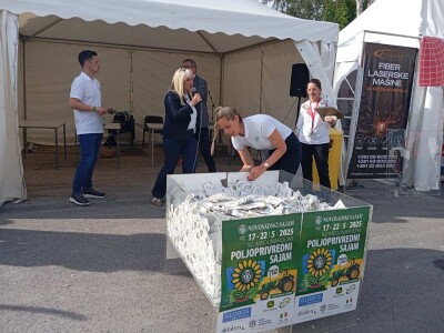 Izvlačenje ulaznica na Poljoprivrednom sajmu 2025.