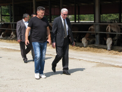 Samir Cimirotić i ministar Mirjanić