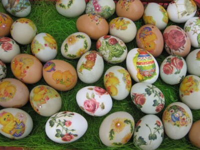 Dekupaž tehnika na jajima