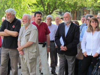 Otkrivena bista akademika Slavka Borojevića Otkrivena bista akademika Slavka Borojevića