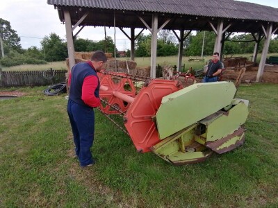 Priprema kombajna za žetvu