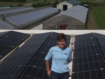 Karmenka Cepanec svoje plastenike grije obnovljivim izvorima energije