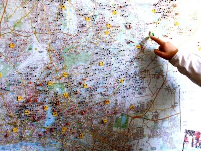 Die Grüne Kiste karta s lokacijama za dostavu