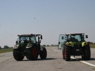 Utrka ubrzanja traktora na 100 metara!