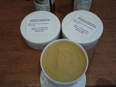 Melem gavez, maslinovo ulje i pčelin vosak