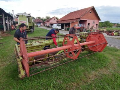 Priprema kombajna za žetvu