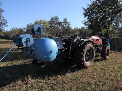 Inovativna berba maslina na OPG-u Chiavalon
