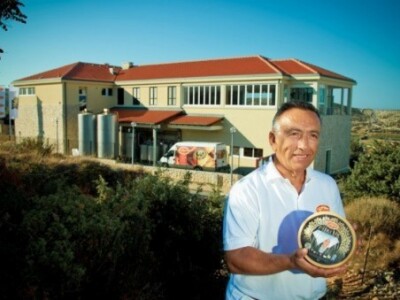 Ivan Gligora i novi proizvod obiteljske sirane Gligora