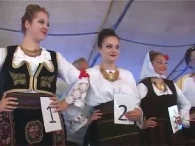 Izbor za najlepšu pastiricu- Dani proje i sira Medveđica 2015