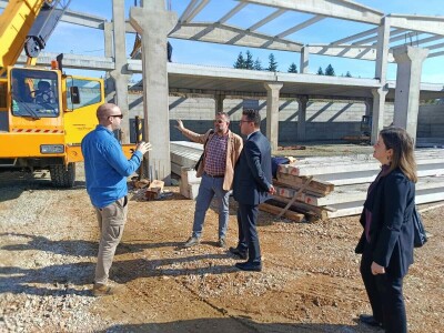 Izgradnji pogona za preradu mlijeka u Prnjavoru