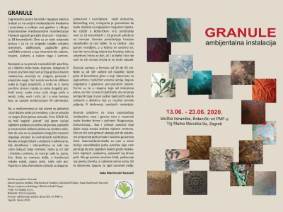 Izložba Granule