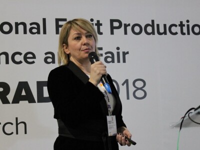 Jadranka Aleksić, Bayer @ ProfiFruit 2018 Jadranka Aleksić, Bayer @ ProfiFruit 2018
