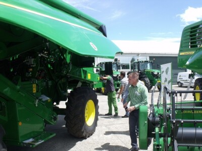 John Deere kombajni
