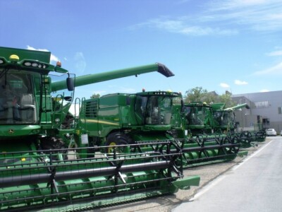 John Deere kombajni