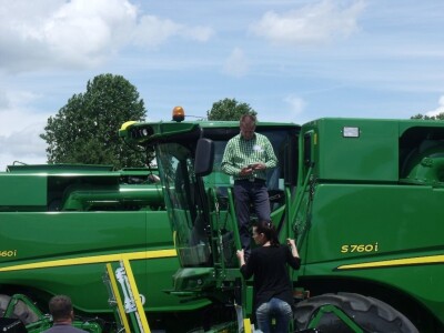 John Deere kombajni