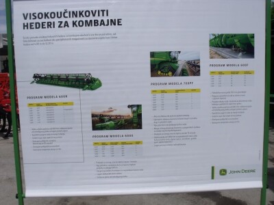 John Deere kombajni