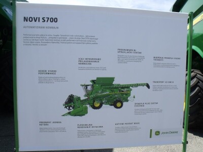 John Deere kombajni