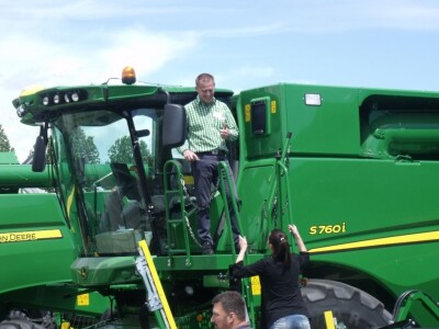 John Deere kombajni
