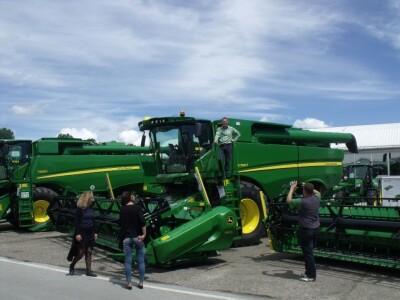 John Deere kombajni