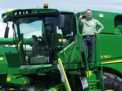 John Deere kombajni
