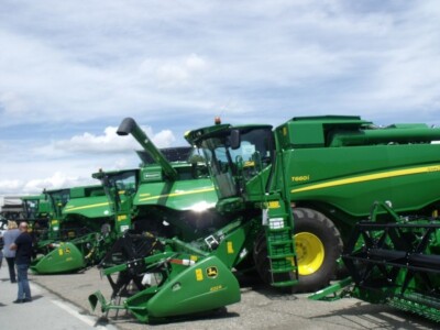 John Deere kombajni