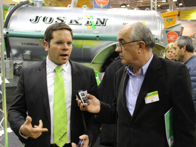 Valery Bailly, voditelj prodaje i Martin Vuković (HRT)