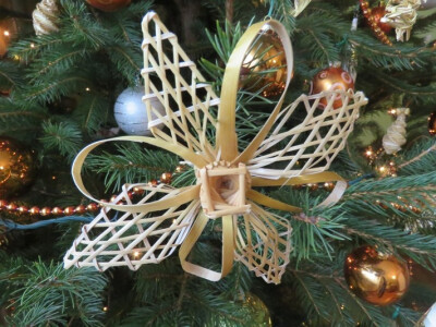 Božićni ukras o slame