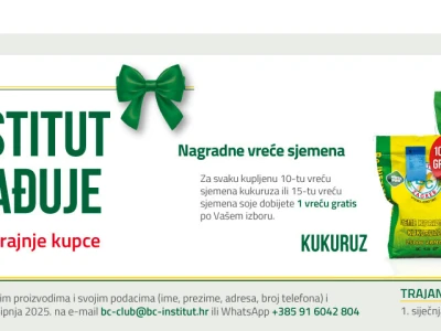 Kako do besplatnog sjemena i darova uz vjernost Bc Institutu?