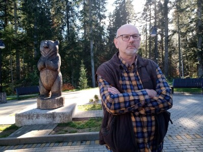 Kamera na ogrlici koju je nosio medved Aleksandar