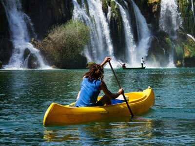 Kanu safari na rijeci Trebižat