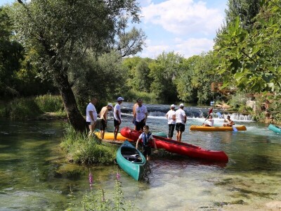 Kanu safari na rijeci Trebižat