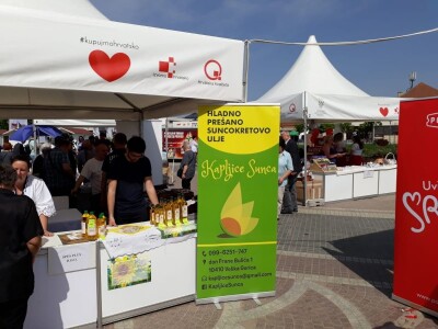 Kapljice Sunca, hladno prešano suncokretovo ulje